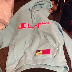 Teal Champions Hoodie